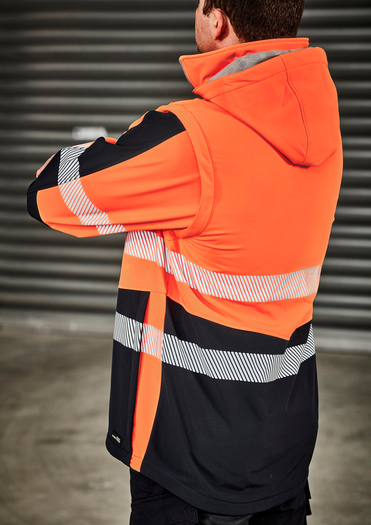 Syzmik Workwear ZJ453 Streetworx 2 In 1 Stretch Softshell Jacket Unisex 1