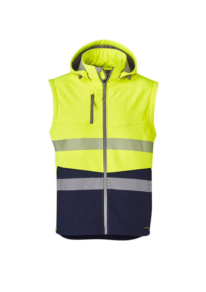 Syzmik Workwear ZJ453 Streetworx 2 In 1 Stretch Softshell Jacket Unisex 2