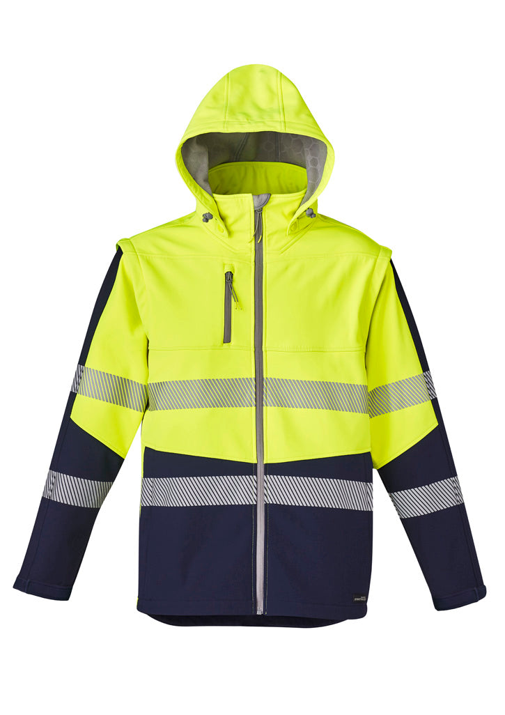 Syzmik Workwear ZJ453 Streetworx 2 In 1 Stretch Softshell Jacket Unisex 4