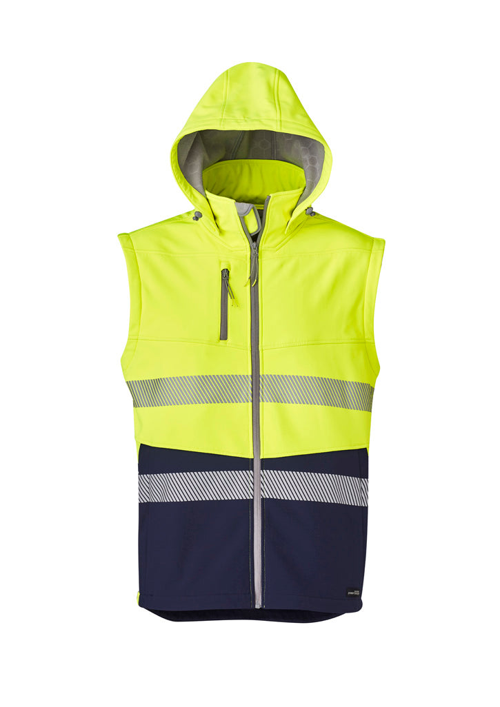 Syzmik Workwear ZJ453 Streetworx 2 In 1 Stretch Softshell Jacket Unisex 5