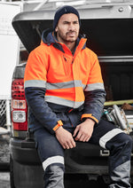 Syzmik Workwear ZJ553 Hi Vis Antarctic Softshell Jacket Mens