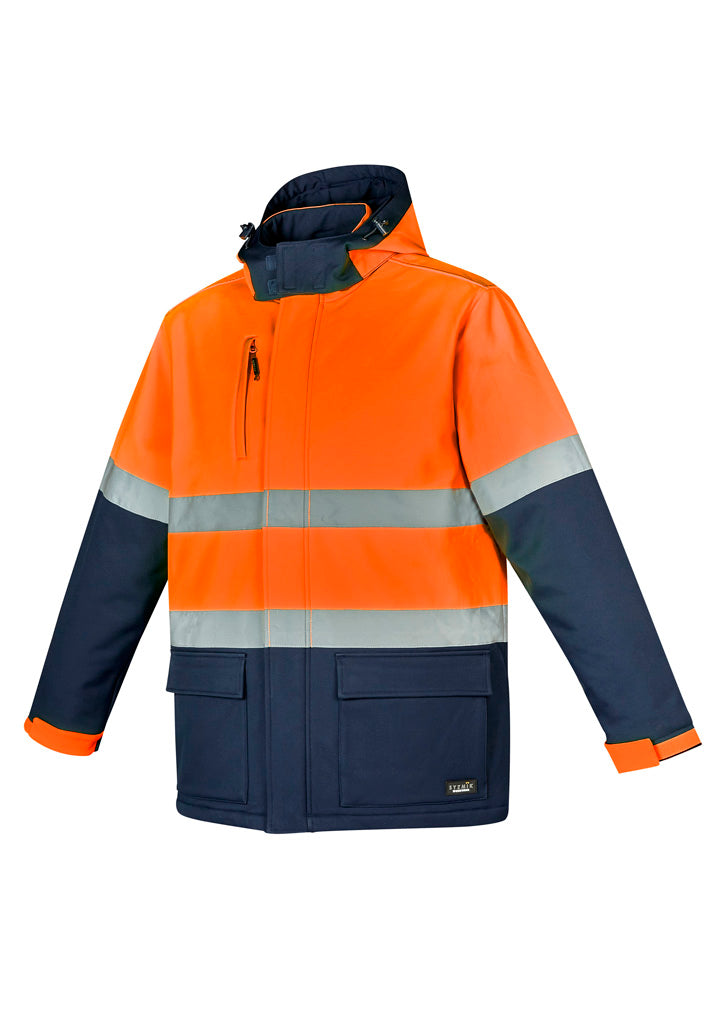 Syzmik Workwear ZJ553 Hi Vis Antarctic Softshell Jacket Mens 2