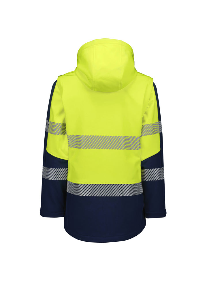 Syzmik Workwear ZJ753 Streetworx 2 In 1 Stretch Softshell Jacket Ladies 3