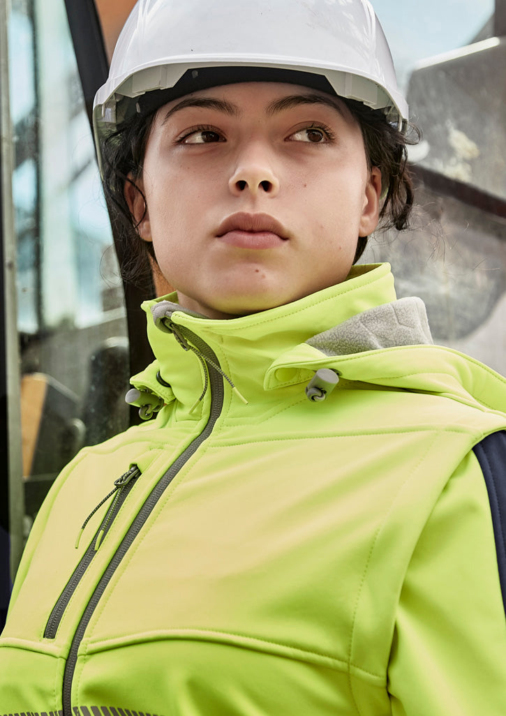 Syzmik Workwear ZJ753 Streetworx 2 In 1 Stretch Softshell Jacket Ladies 5