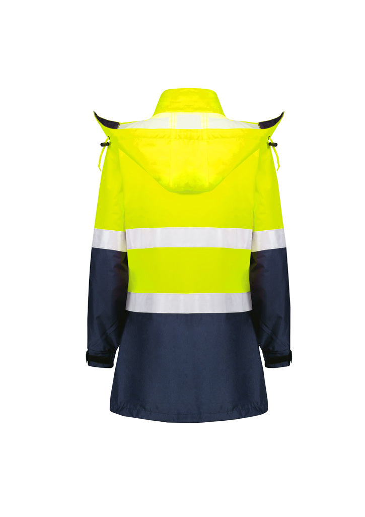 Syzmik Workwear ZJ757 Hi Vis Ultralite Waterproof Jacket Ladies 4