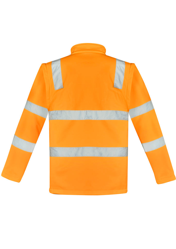 Syzmik Workwear ZJ780 Hi Vis VIC Rail 2 In 1 Softshell Jacket Mens