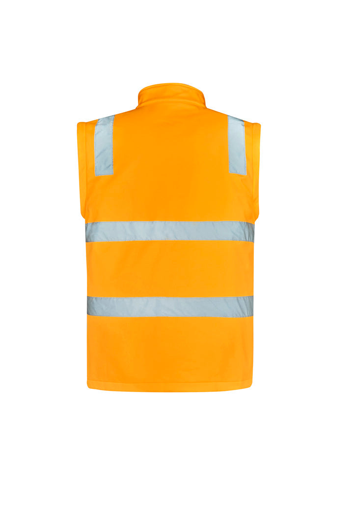 Syzmik Workwear ZJ780 Hi Vis VIC Rail 2 In 1 Softshell Jacket Mens 3
