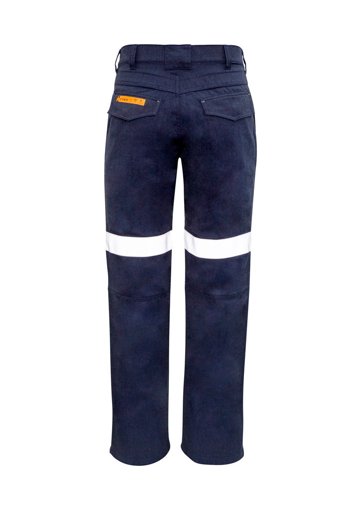 Syzmik Workwear ZP523 Orange Flame FR Traditional Style Taped Work Pant Mens