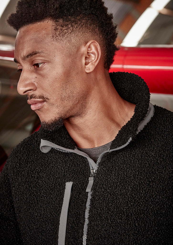 Streetworx Full Zip Sherpa Fleece Unisex