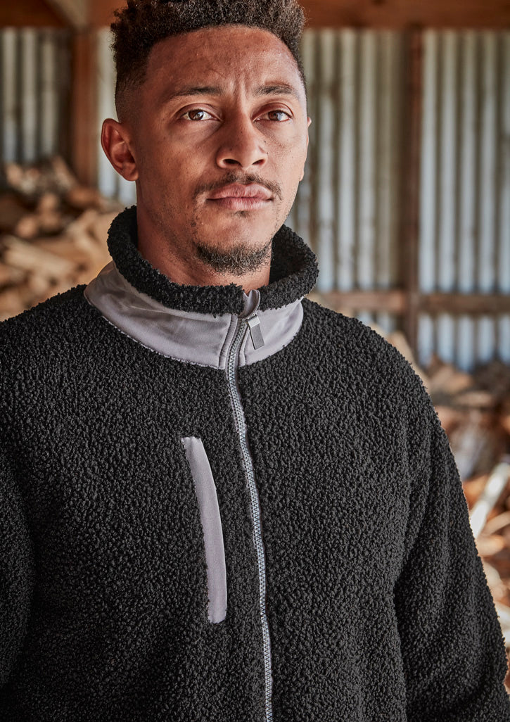 Streetworx Full Zip Sherpa Fleece Unisex
