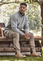 Syzmik Workwear ZT366 1/4 Zip Brushed Fleece Pullover Unisex