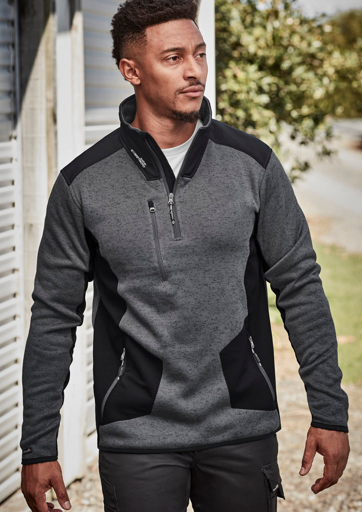 Syzmik Workwear ZT380 Streetworx Reinforced Knit 1/2 Zip Pullover Unisex 2