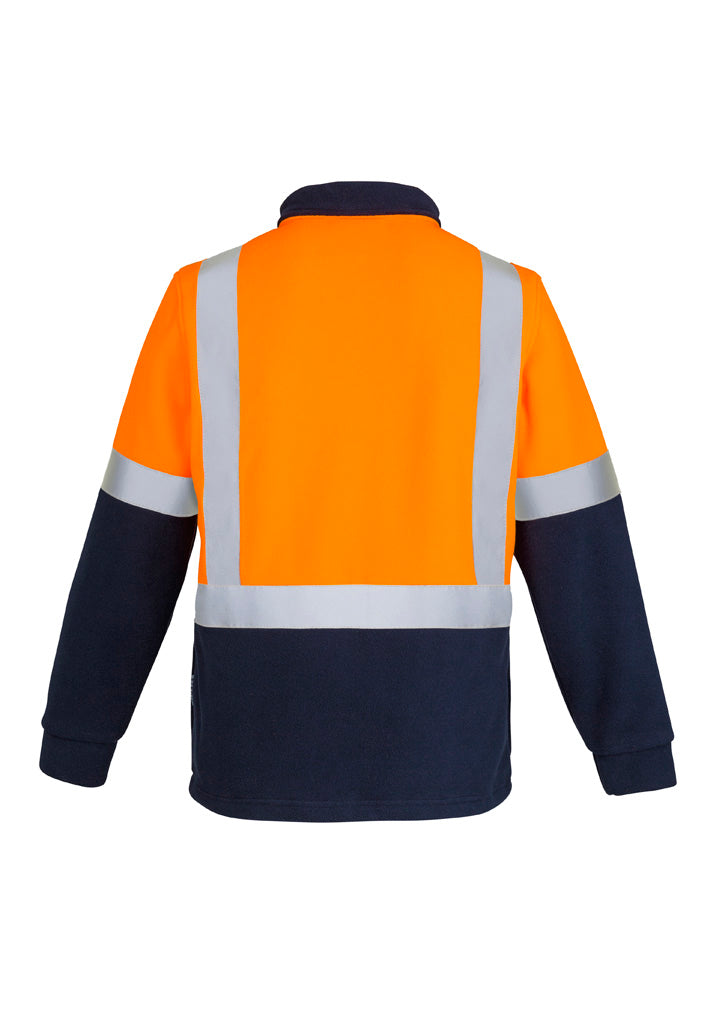 Syzmik Workwear ZT462 Hi Vis Polar Fleece Pullover - Shoulder Taped Unisex rear