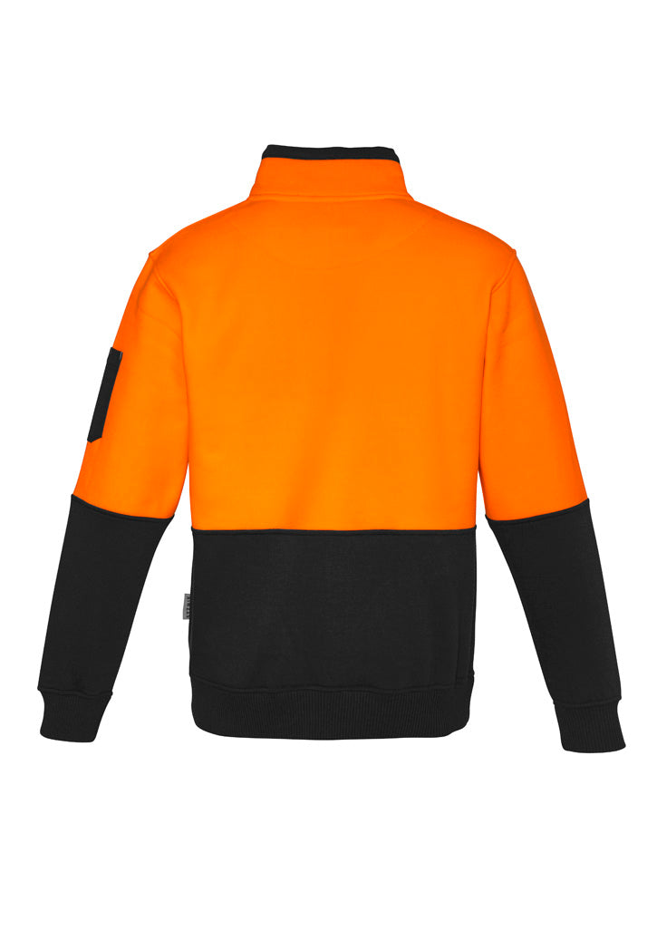 Syzmik Workwear ZT476 Hi Vis 1/2 Zip Pullover Unisex rear