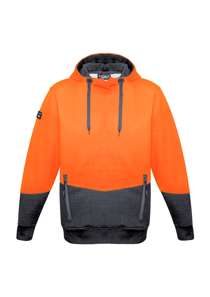 orange/charcoal