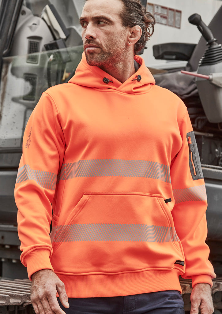 Syzmik ZT867 Unisex Streetworx Segmented Tape Water Resistant Hoodie