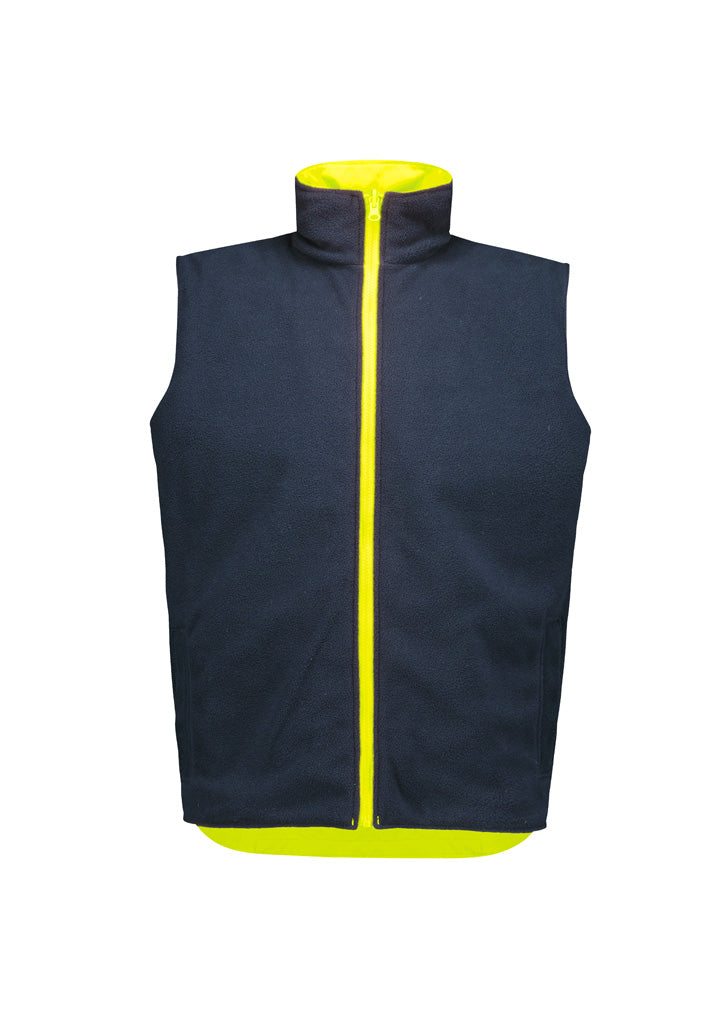 Syzmik Workwear ZV228 Hi Vis Waterproof Reversible Vest Unisex 2