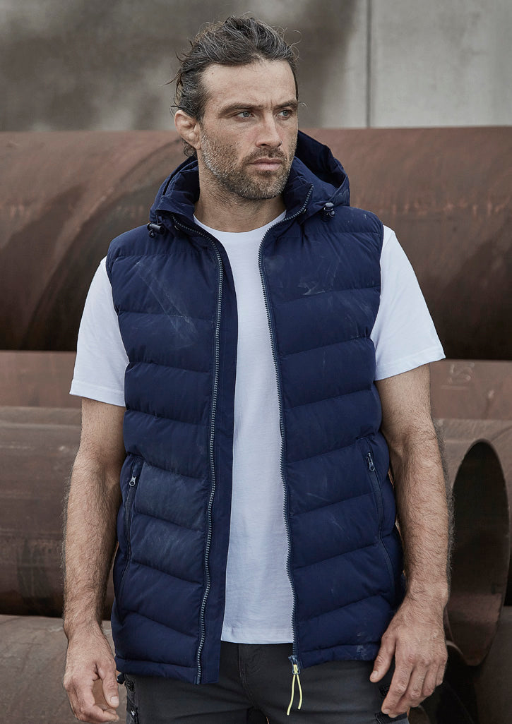 Syzmik Workwear ZV245 Streetworx Hooded Puffer Vest Unisex