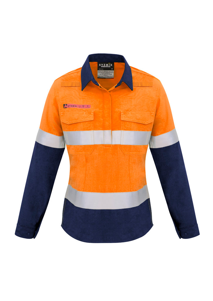 Orange/Navy
