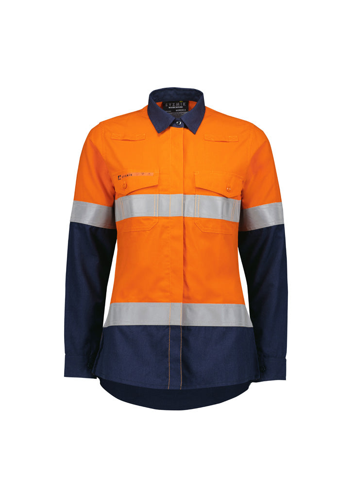Orange/Navy