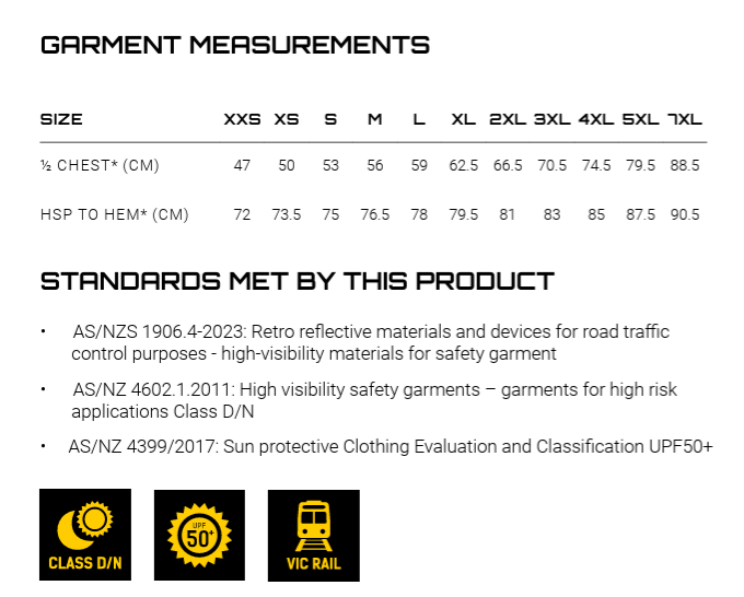 VIC Rail Shirt - Segmented Tape Mens