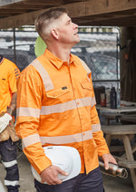 Syzmik Workwear ZW682 VIC Rail Shirt - Segmented Tape Mens