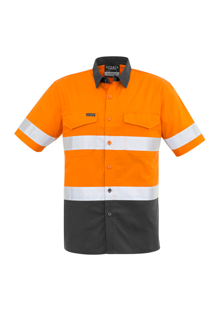orange/charcoal