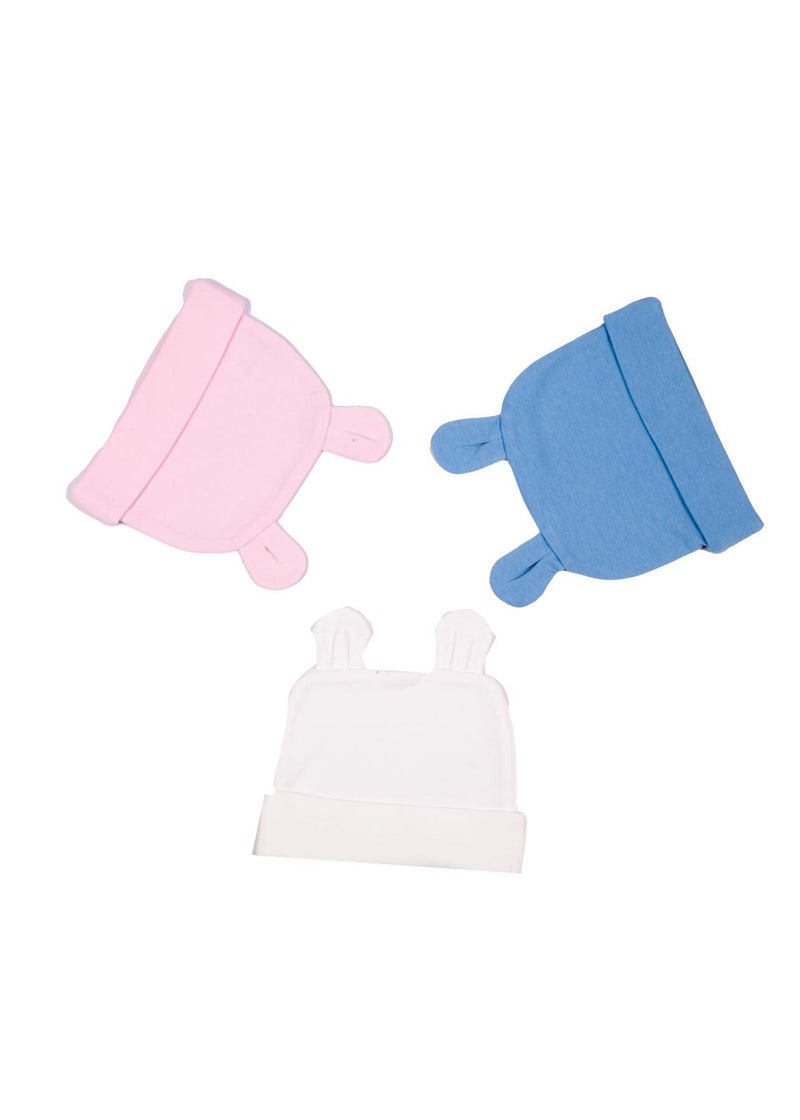 RAMO B131CA Organic Cotton Hat with Rabbit Ears Baby