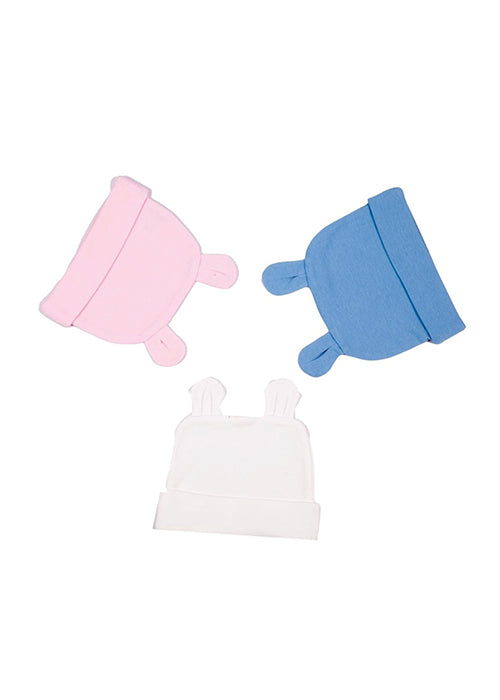 RAMO B131CA Organic Cotton Hat with Rabbit Ears Baby