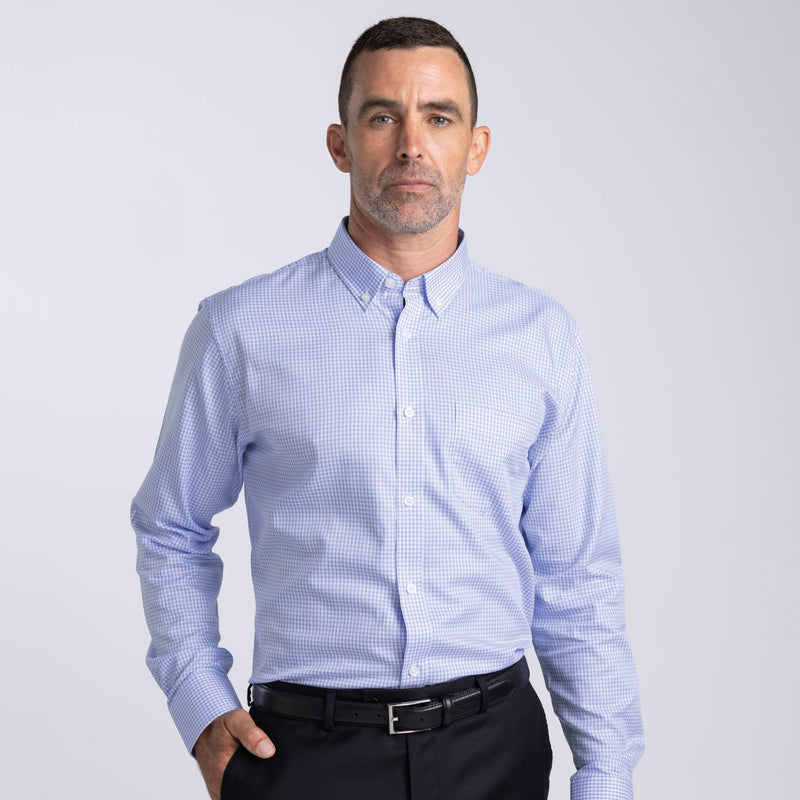 Gear For Life BHC Barkers Corporate Hudson Check Shirt Mens
