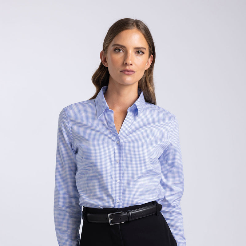 Gear For Life WBHC Barkers Corporate Hudson Check Shirt Ladies