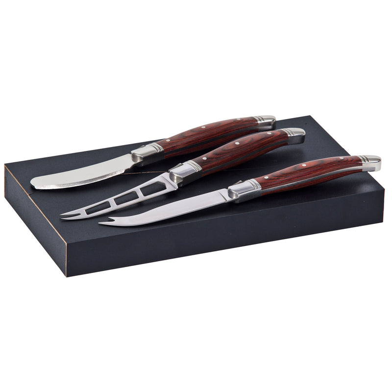 Gear For Life POBCK Bordeaux Cheese Knife 3 pcs Set – product photo