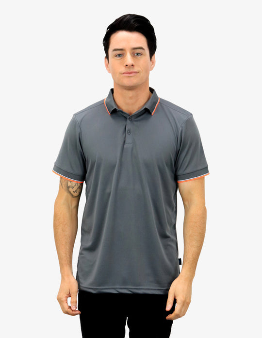 BSP2016 CoolDry Lightweight Polo With Striped Collar and Cuffs