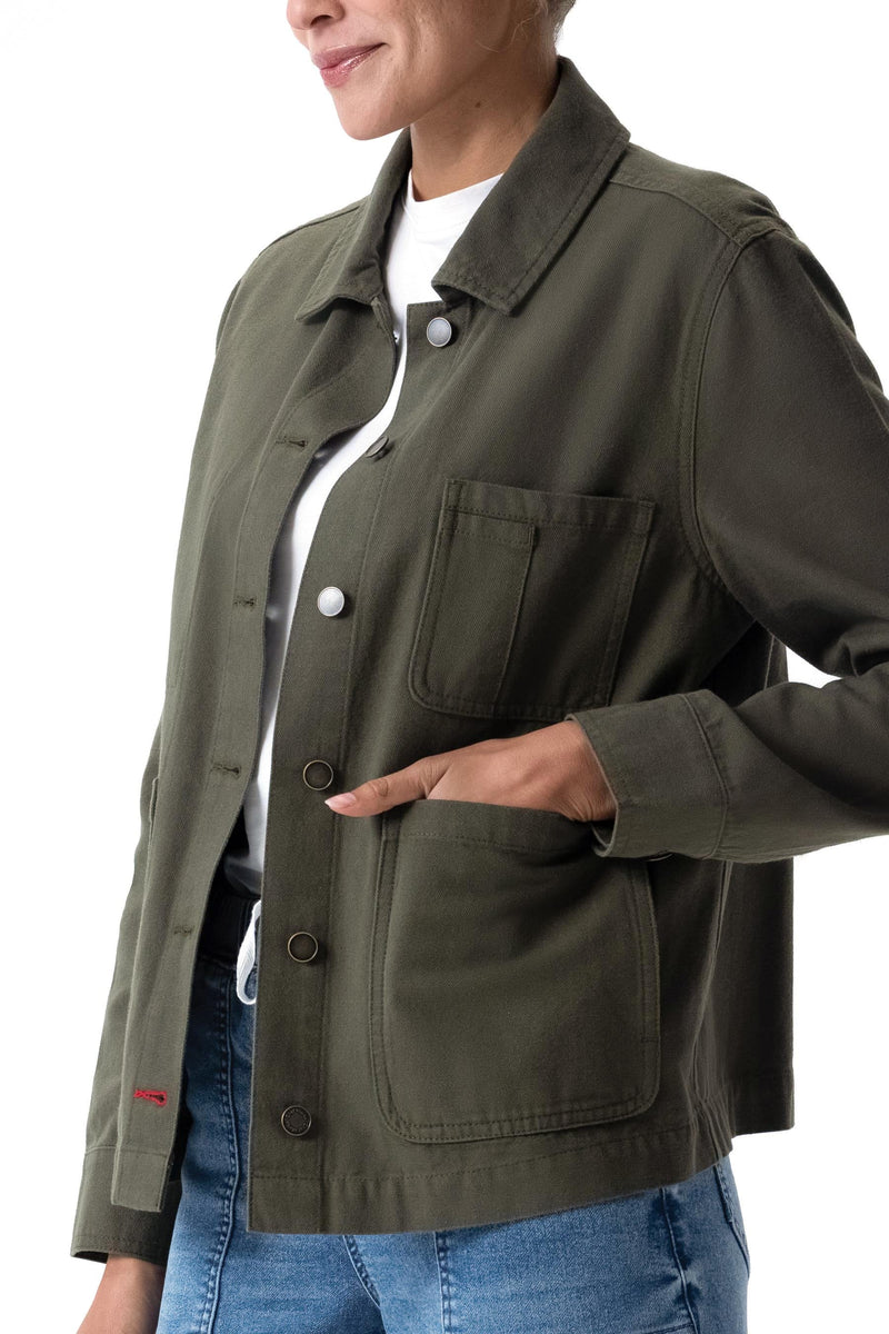 Chef Works CEL01W Utility Chore Coat Ladies – product photo