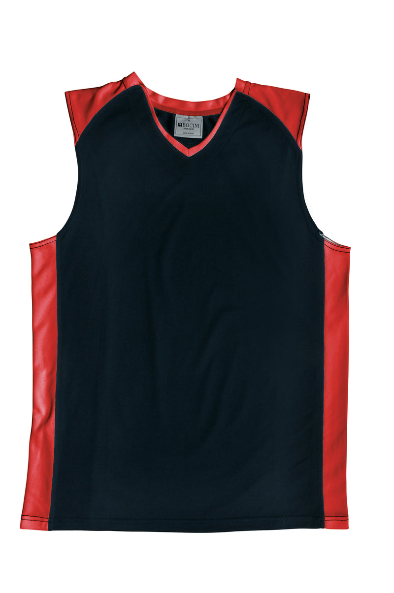 black/red