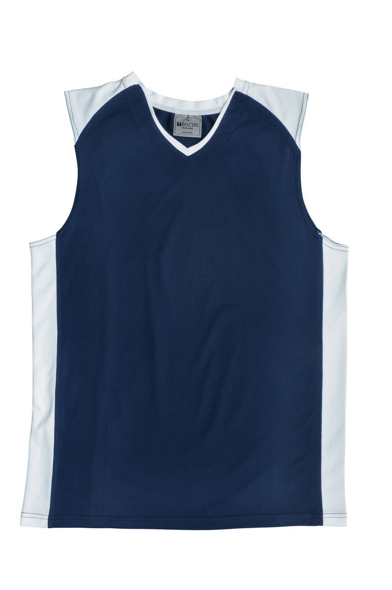navy/white