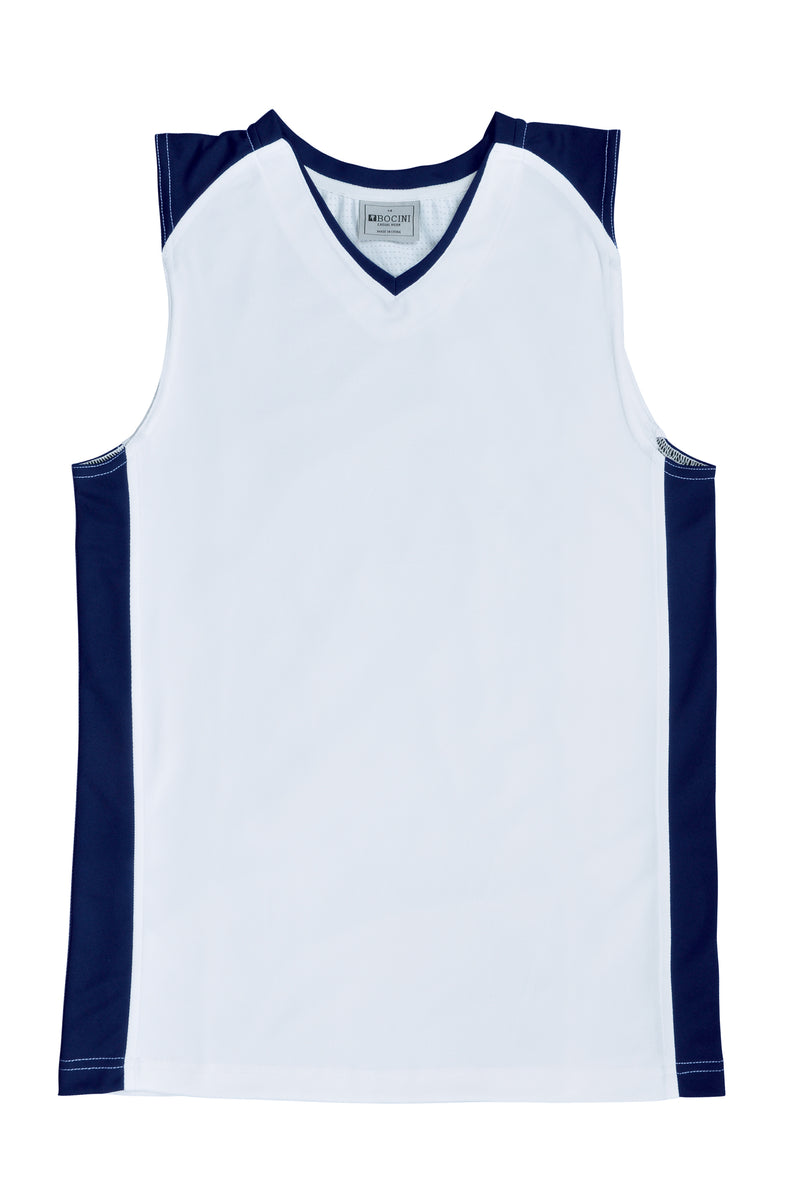 white/navy
