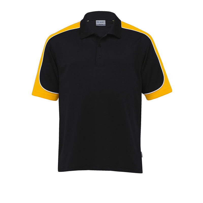 Black/Gold/White