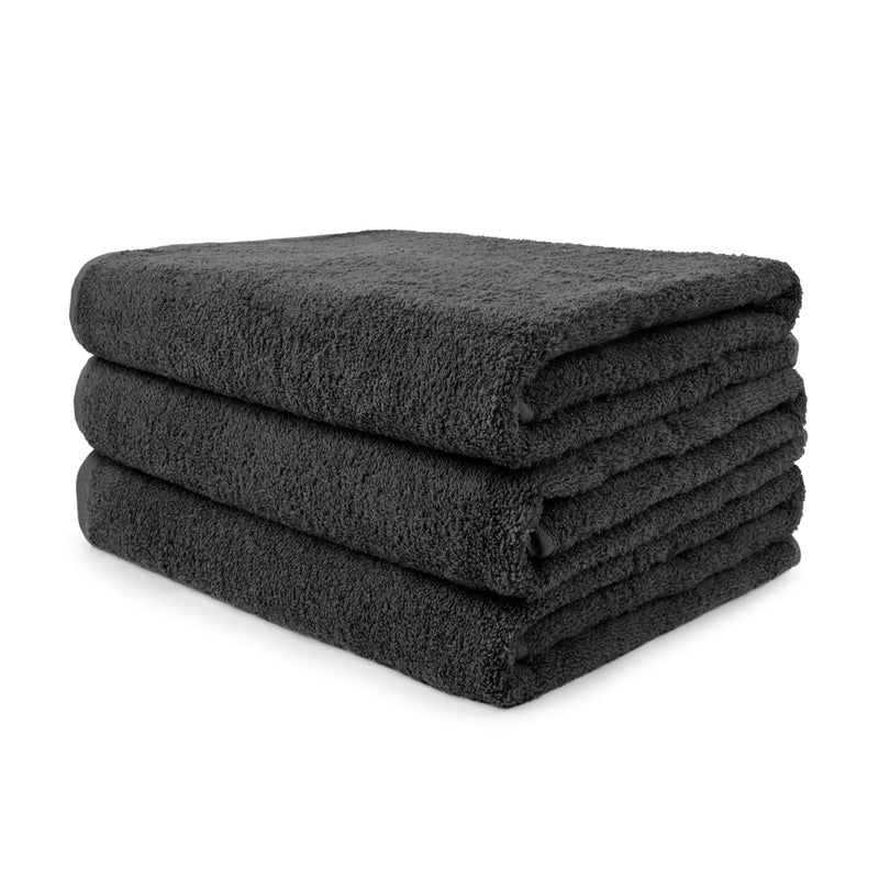Embroidered Logo Elite Bath Towels - 5 PACK
