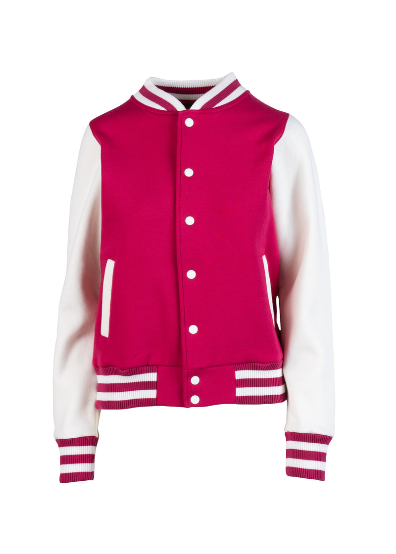 Hot Pink/White