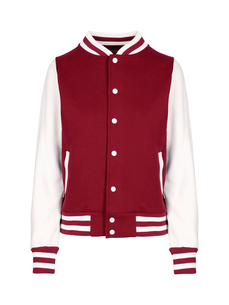 Maroon/White