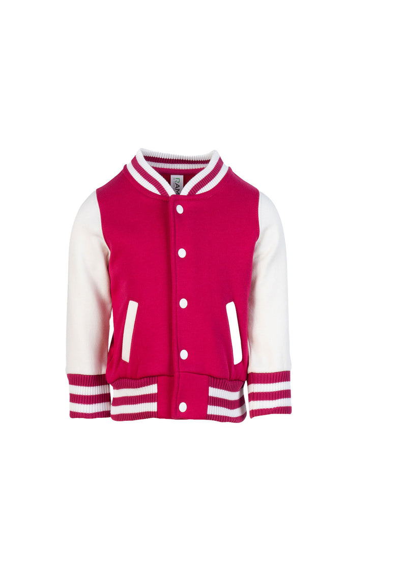 Hot Pink/White