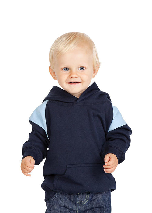 RAMO F335PP Shoulder Contrast Panel Hoodie Kids