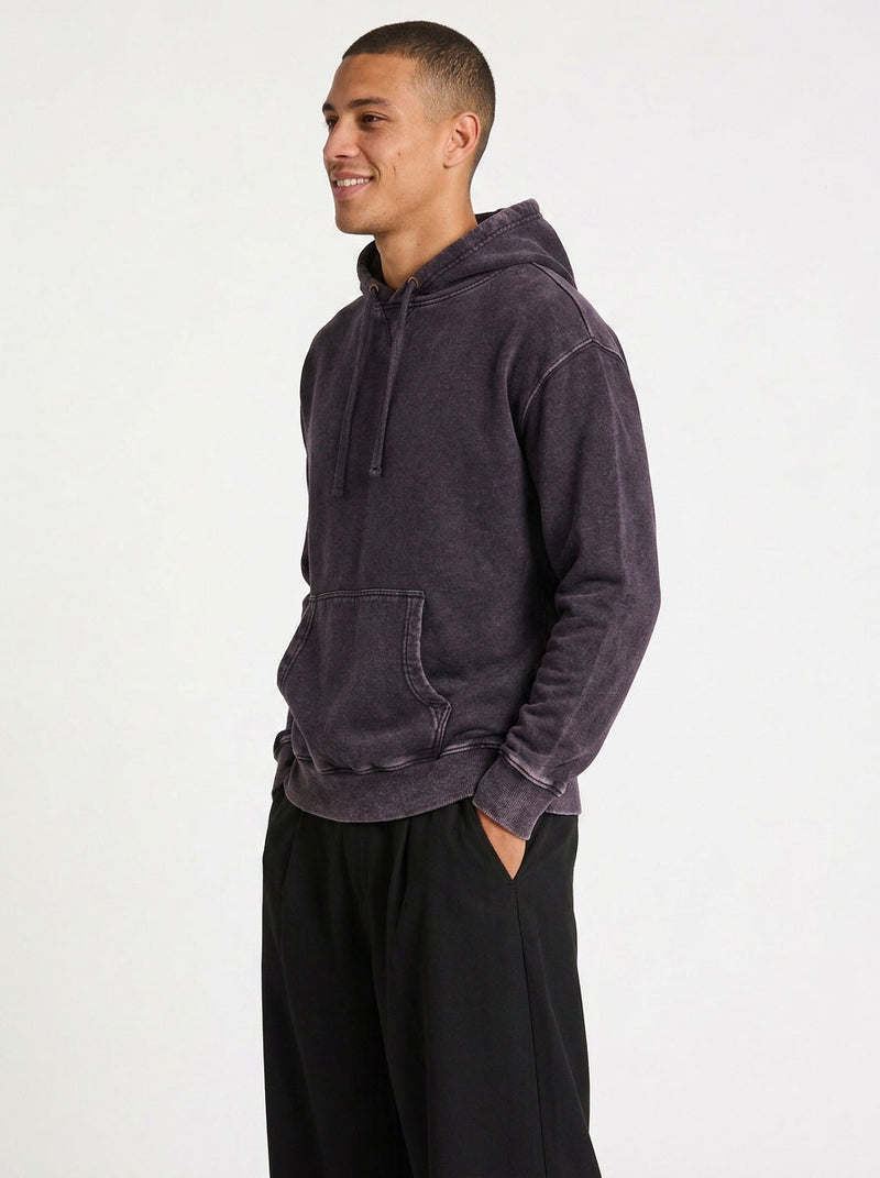 RAMO F363AW Stone Wash Fleece Hoodie Mens (4XL - 5XL)