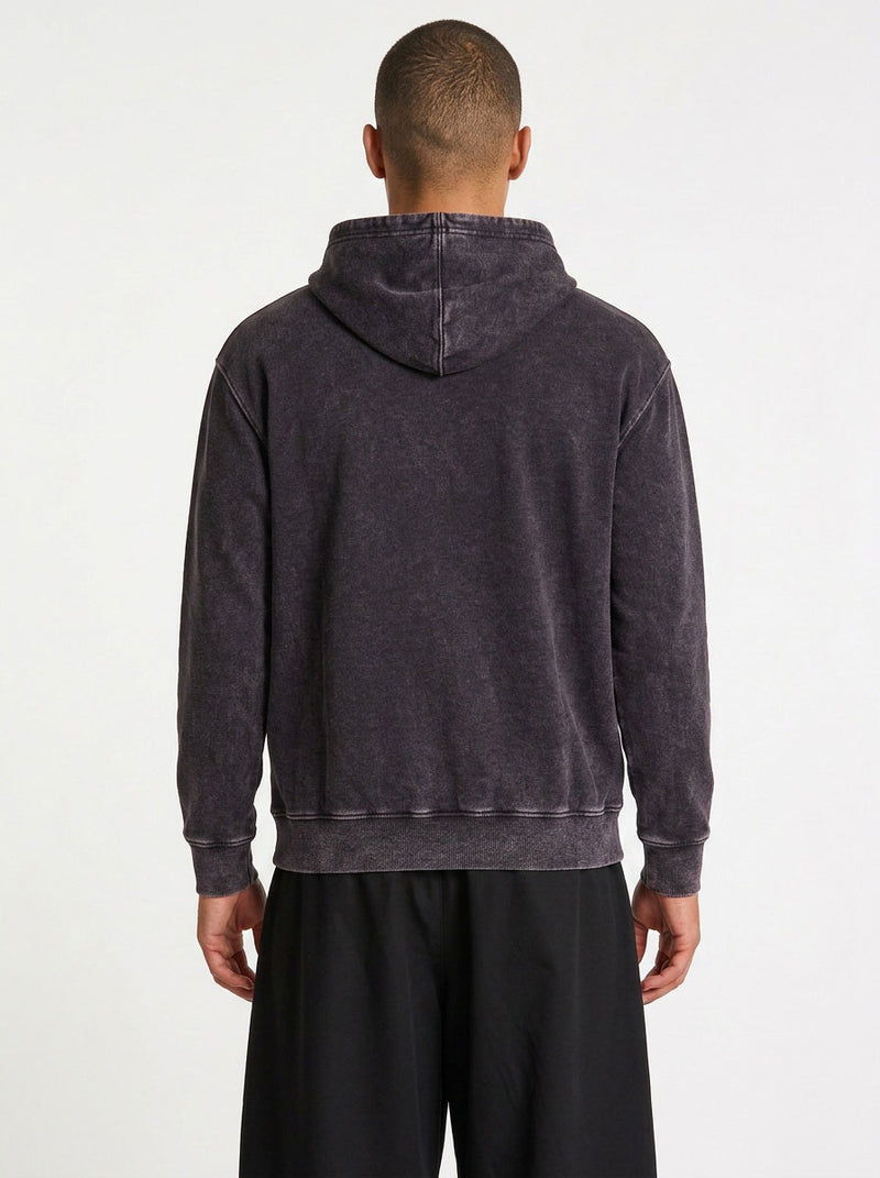 RAMO F363AW Stone Wash Fleece Hoodie Mens (4XL - 5XL)