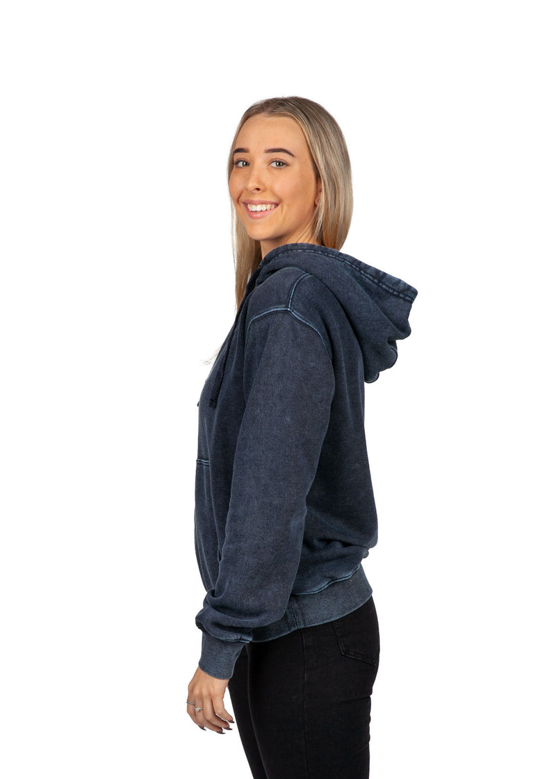RAMO F363UN Stone Wash Fleece Hoodie Ladies/Junior