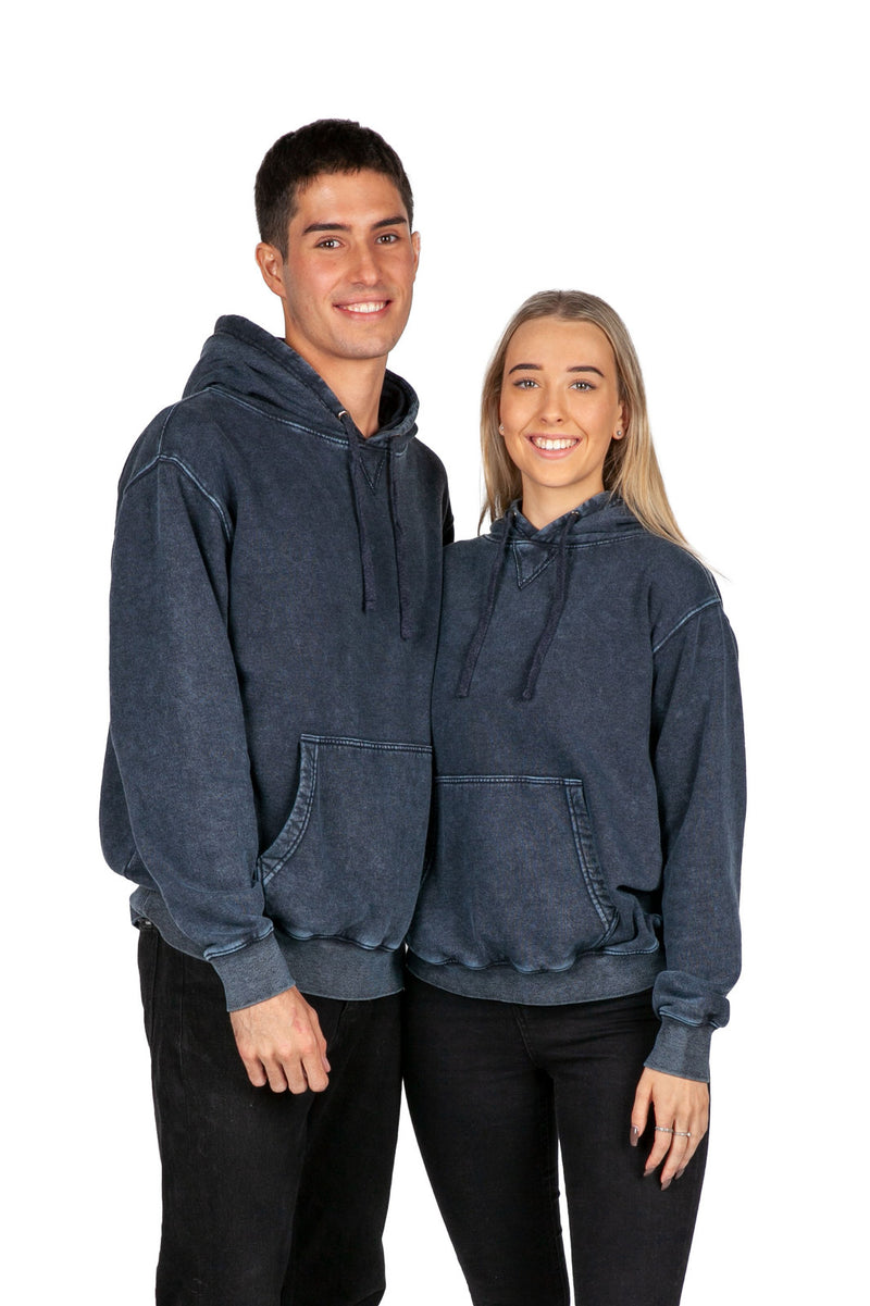 RAMO F363UN Stone Wash Fleece Hoodie Ladies/Junior
