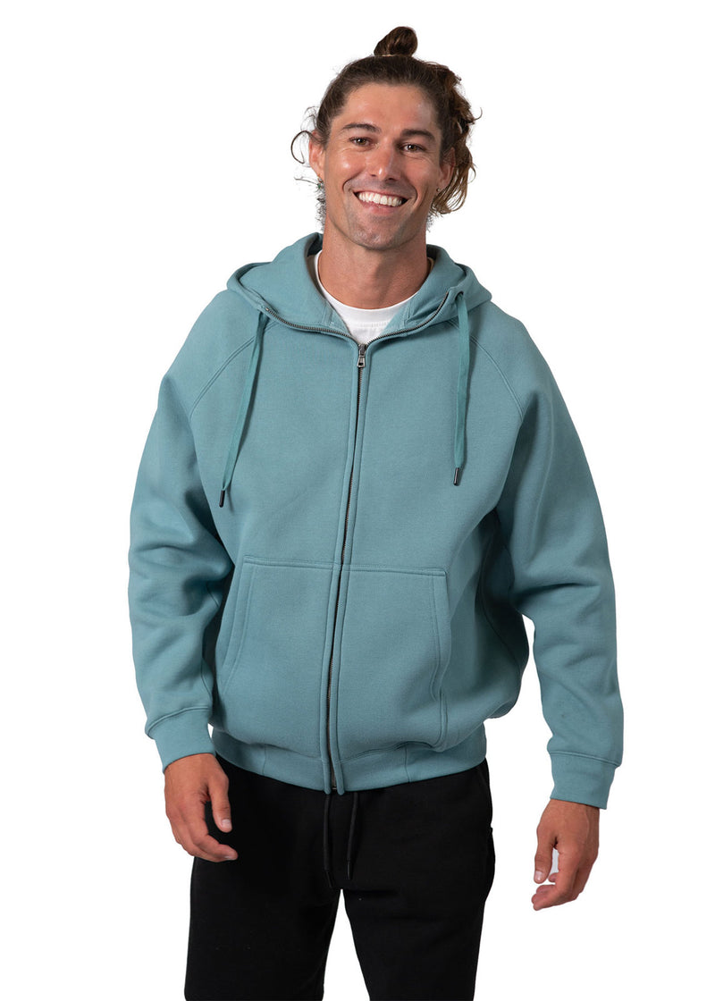 RAMO F370ZZ Cotton Care Kangaroo Pocket Zip Hoodie Mens (S - 3XL)