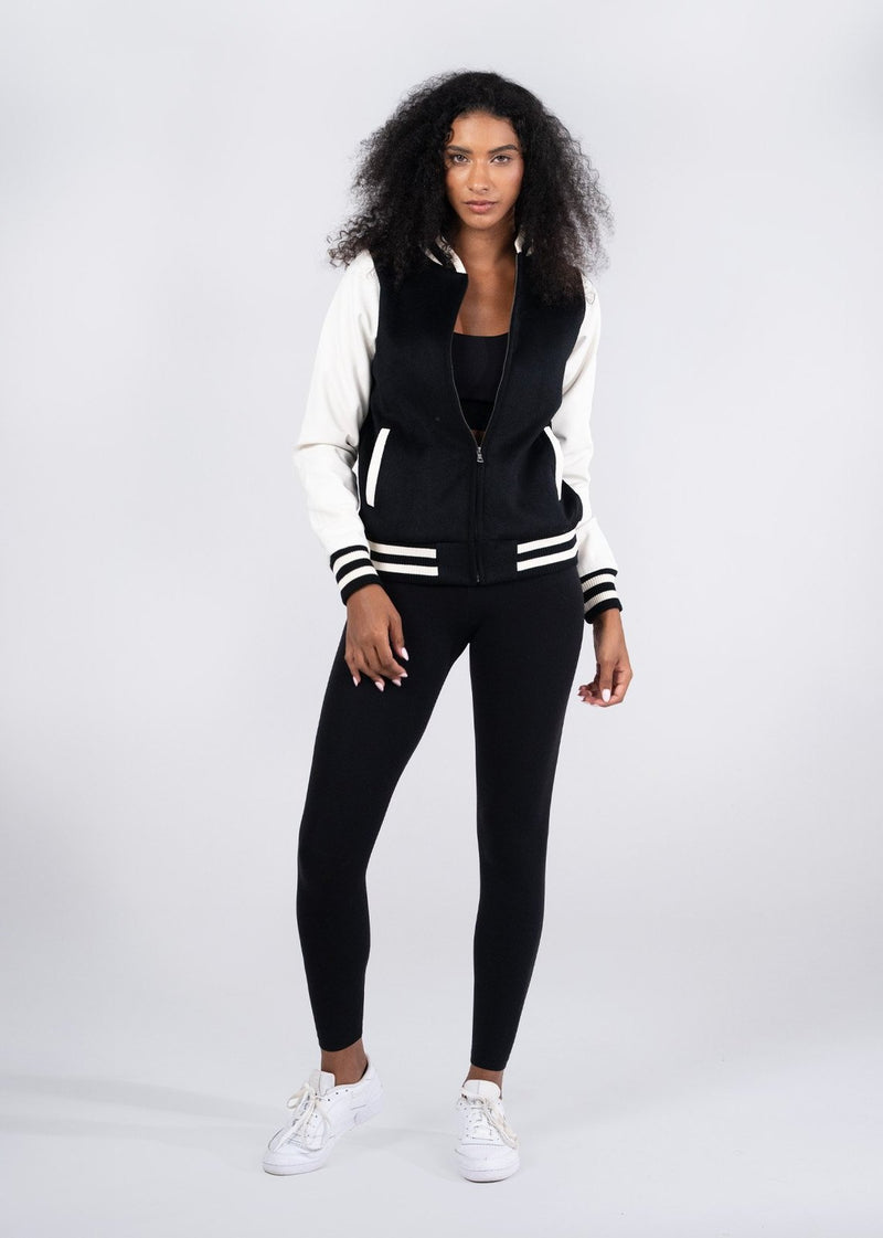 RAMO F372UN 500gsm Wool Blend Soft Shell Varsity Jacket Ladies/Junior