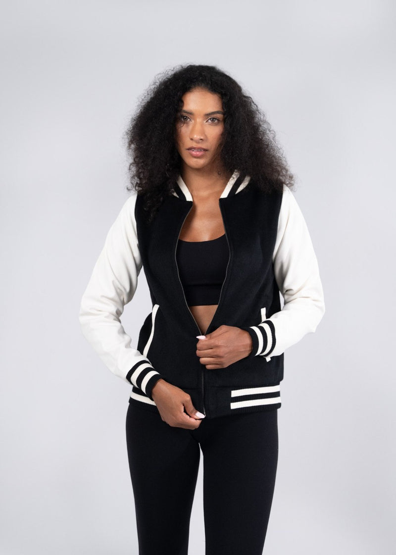 RAMO F372UN 500gsm Wool Blend Soft Shell Varsity Jacket Ladies/Junior